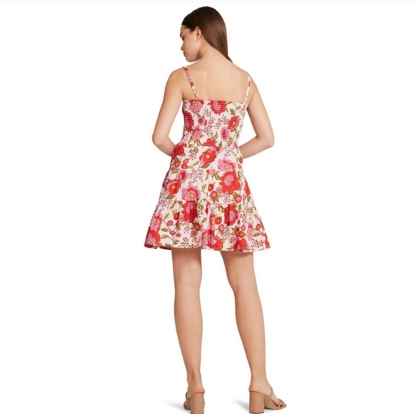 Steve Madden Ladies Floral Babydoll Dress - Picture 2 of 11